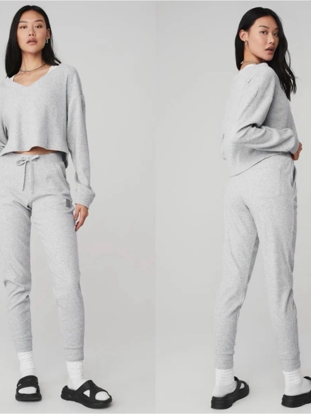 ALO MUSE SET pullover + sweatpants medium